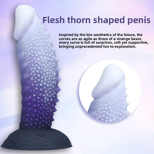 Eggless Penis for Female Masturbation - Thorny - Headed Gun Machine - EaseMode Wellness