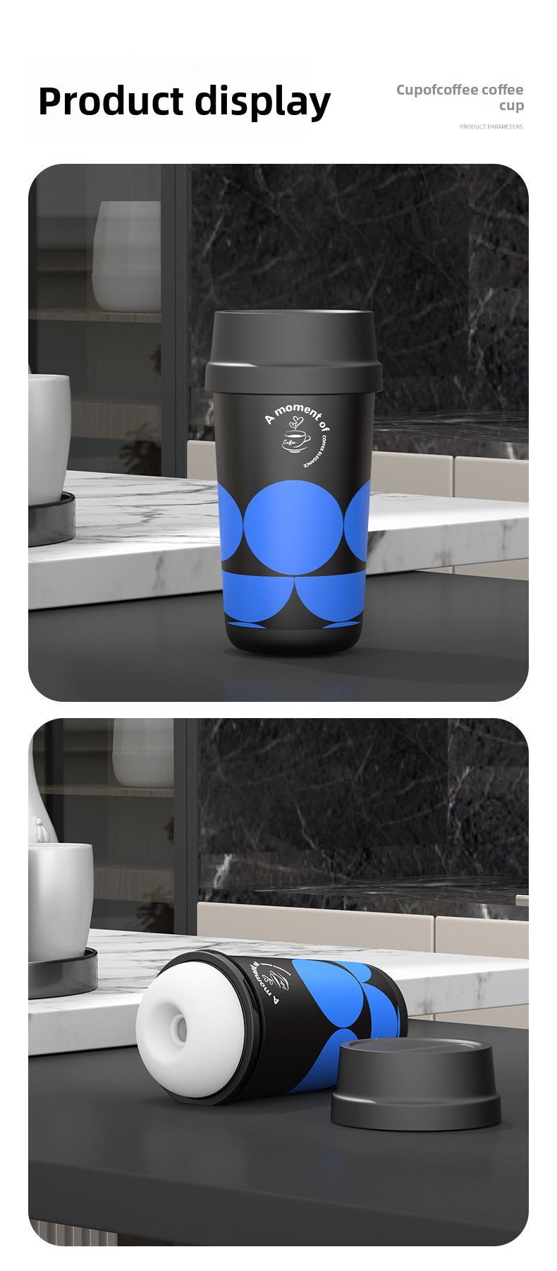 Male Masturbator Cup for Discreet Pleasure - EaseMode Wellness