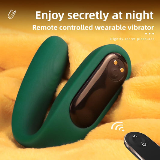 Wearable U-Shape Vibrator - Remote Control