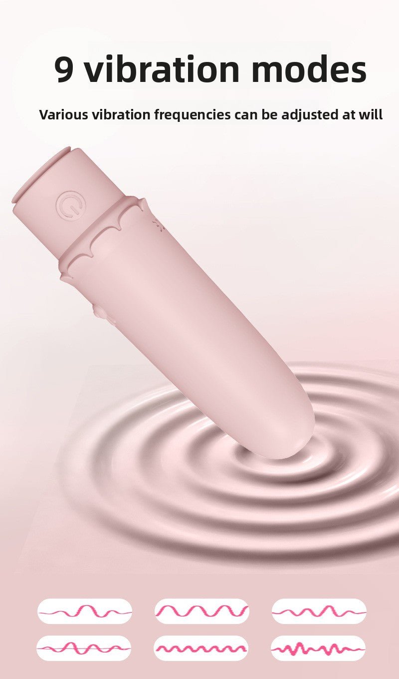 App - Controlled Mini Vibrator - 9 Vibration Modes - EaseMode Wellness