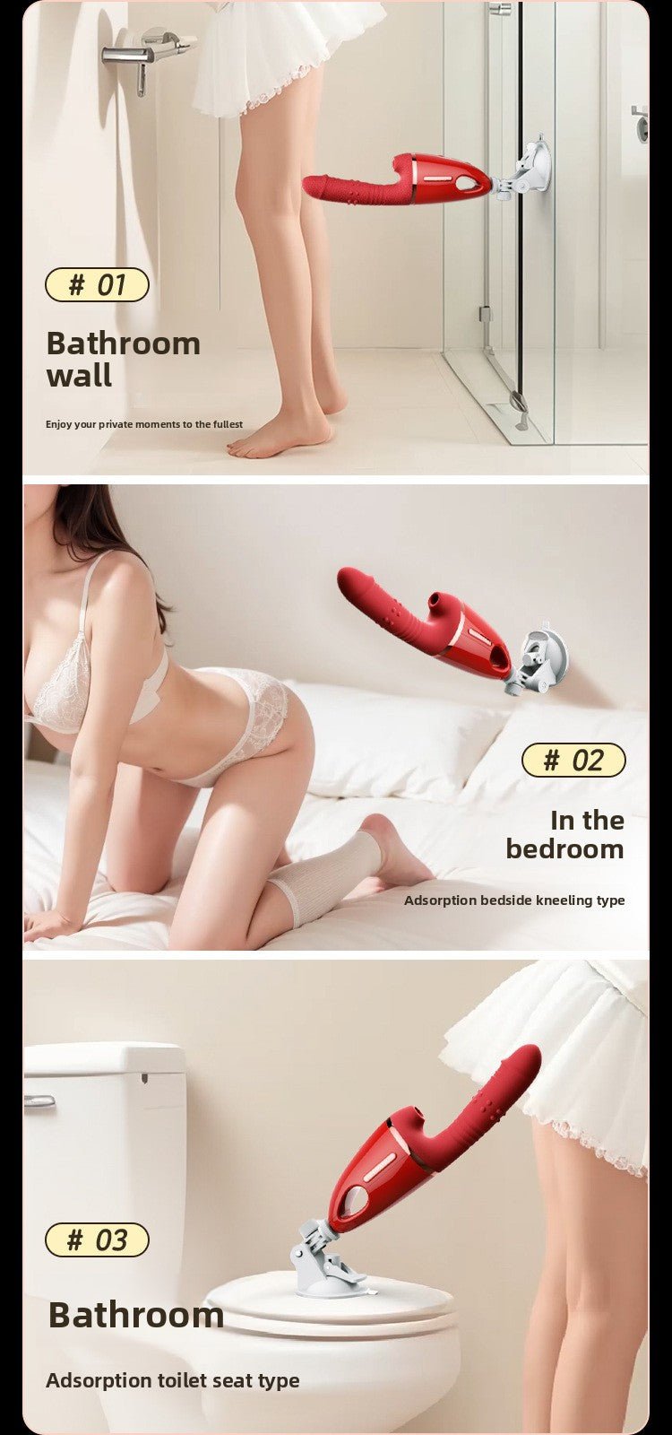 APP Gun Machine Automatic Thrusting Vibrator for Women - EaseMode Wellness