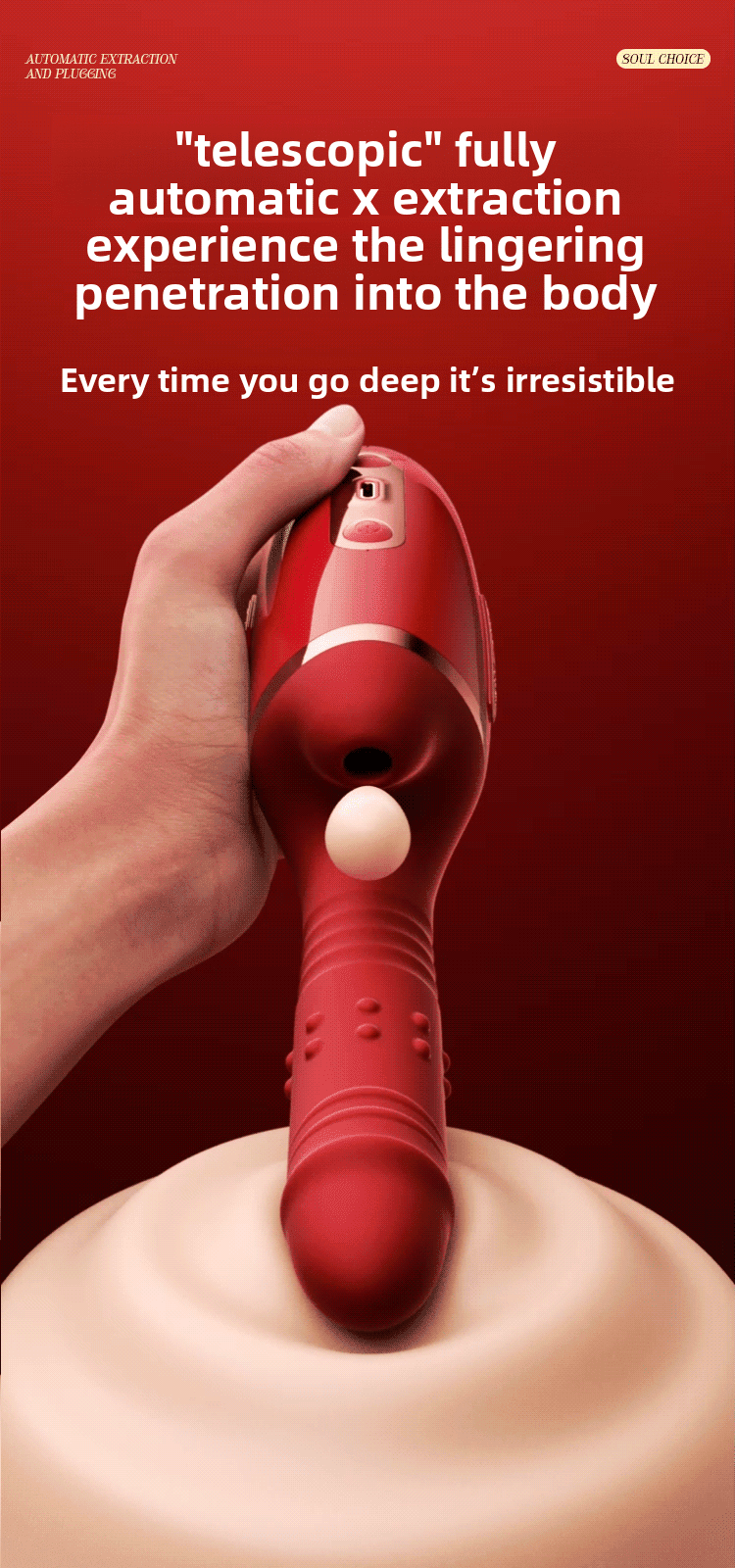 APP Gun Machine Automatic Thrusting Vibrator for Women - EaseMode Wellness