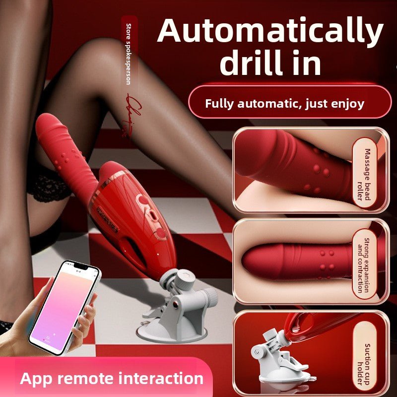 APP Gun Machine Automatic Thrusting Vibrator for Women - EaseMode Wellness