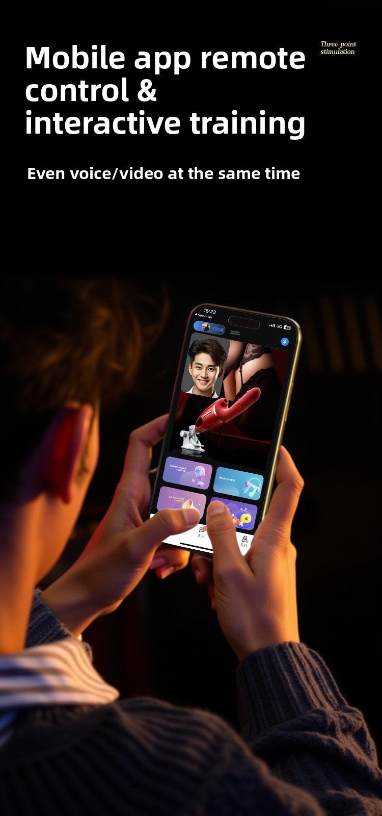 APP Gun Machine Automatic Thrusting Vibrator for Women - EaseMode Wellness