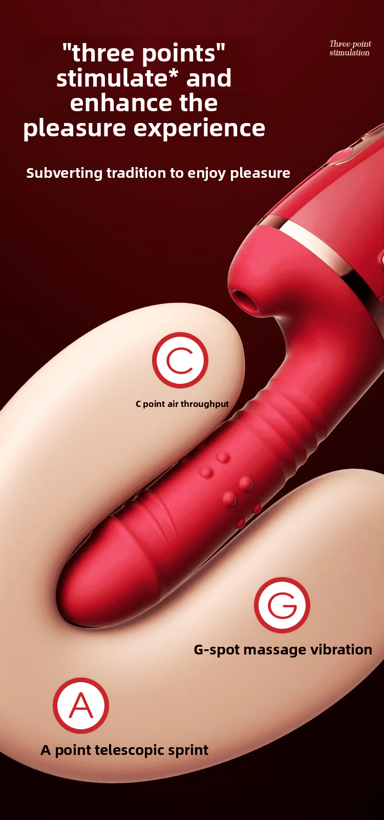APP Gun Machine Automatic Thrusting Vibrator for Women - EaseMode Wellness