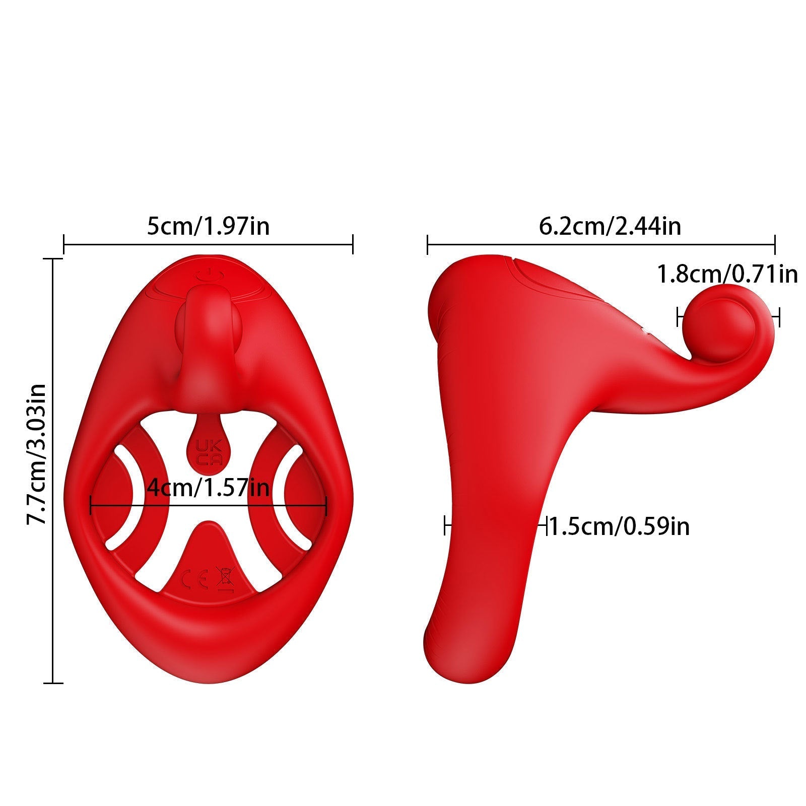 App Remote Control Semen Locking Ring Massager - EaseMode Wellness