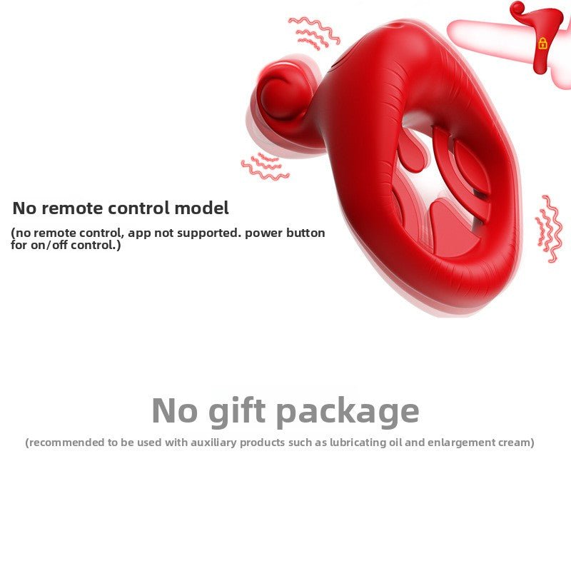 App Remote Control Semen Locking Ring Massager - EaseMode Wellness