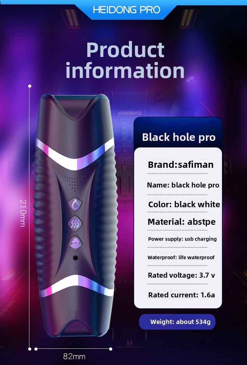 Automatic Stroker with Heating and Suction - Premium Pleasure Device - EaseMode Wellness