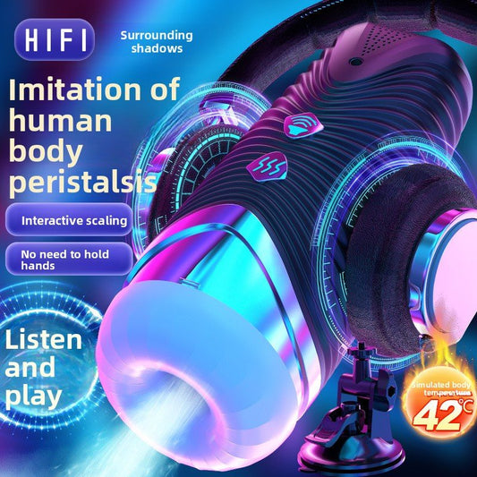 Automatic Stroker with Heating and Suction - Premium Pleasure Device - EaseMode Wellness