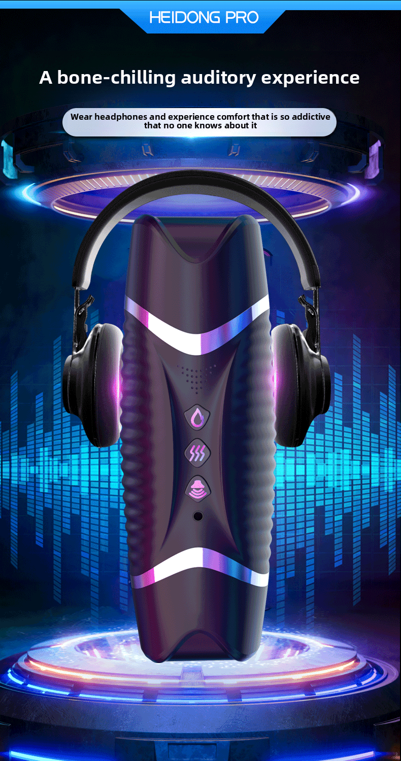 Automatic Stroker with Heating and Suction - Premium Pleasure Device - EaseMode Wellness