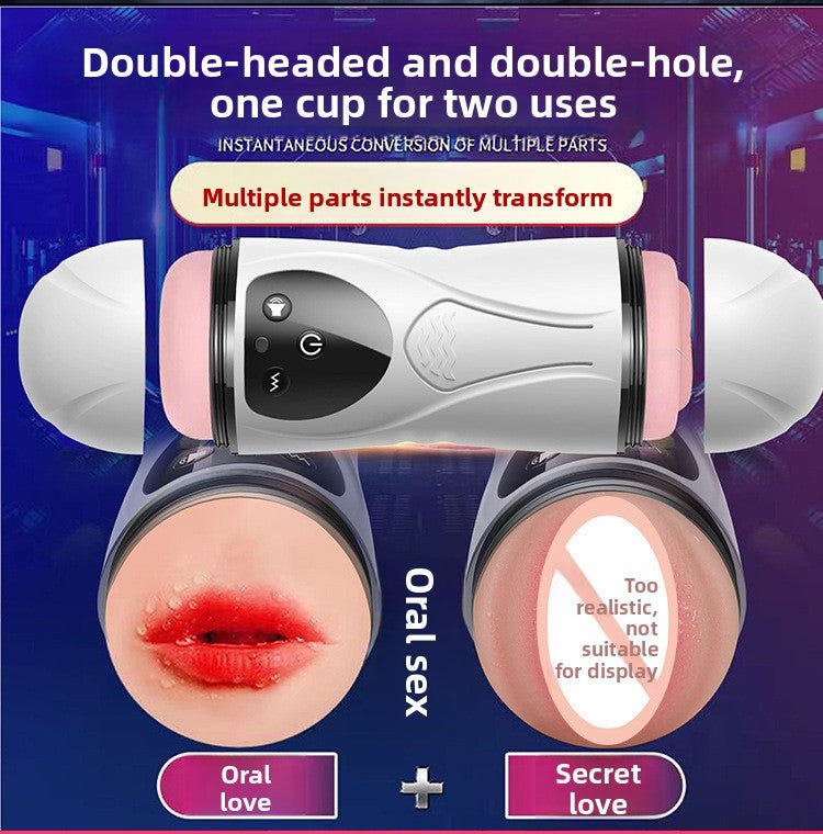 Automatic Stroker with Thrusting and Suction Features - EaseMode Wellness