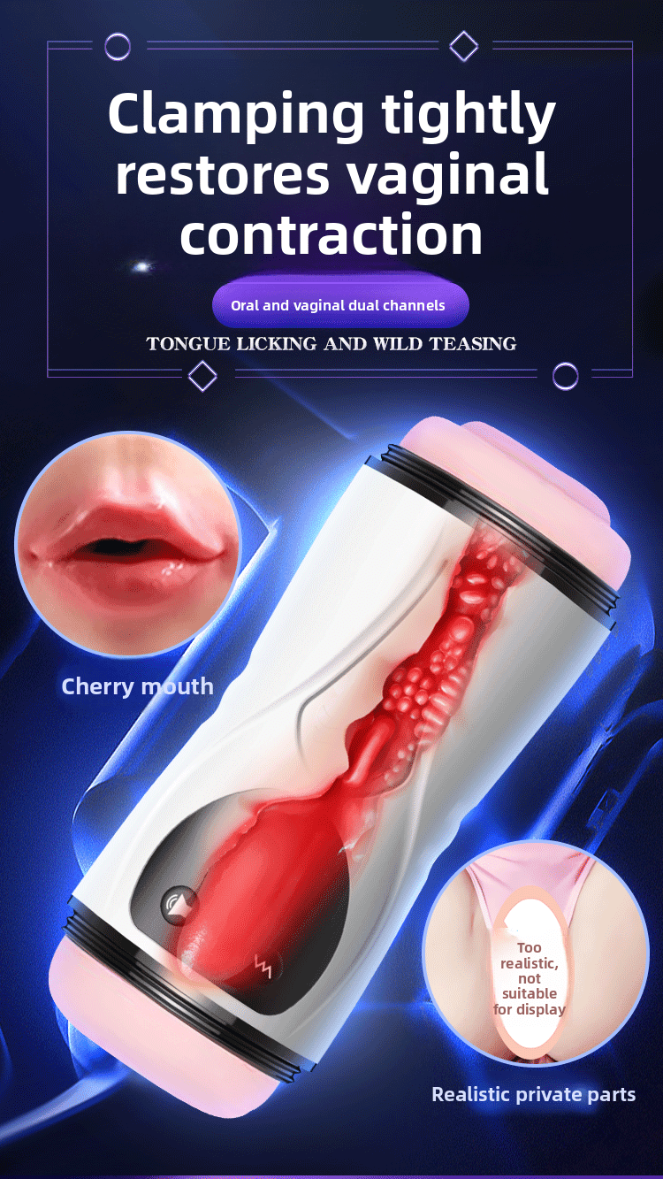 Automatic Stroker with Thrusting and Suction Features - EaseMode Wellness