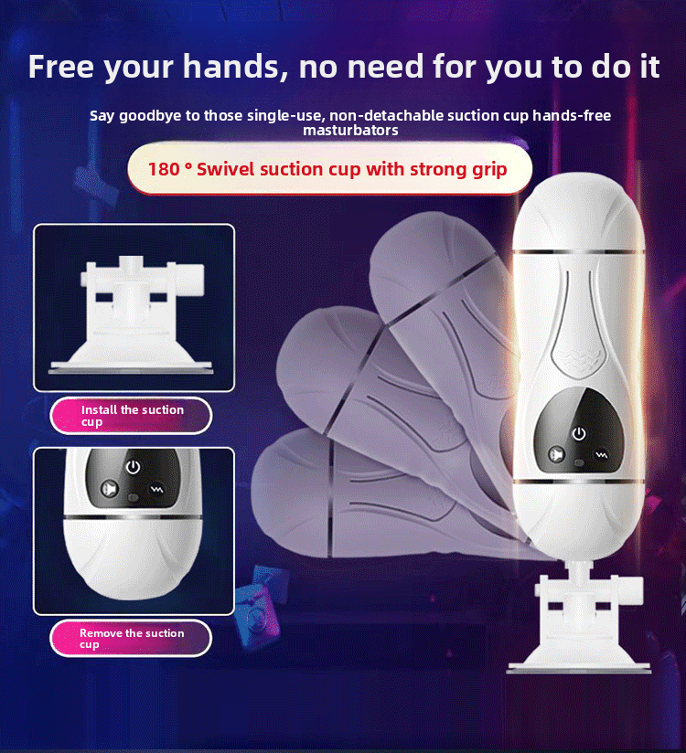 Automatic Stroker with Thrusting and Suction Features - EaseMode Wellness