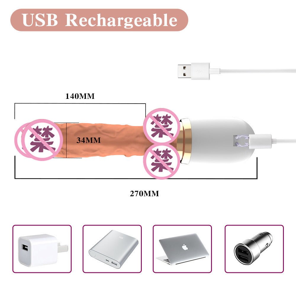 Automatic Thrusting Vibrator with Remote Control - EaseMode Wellness