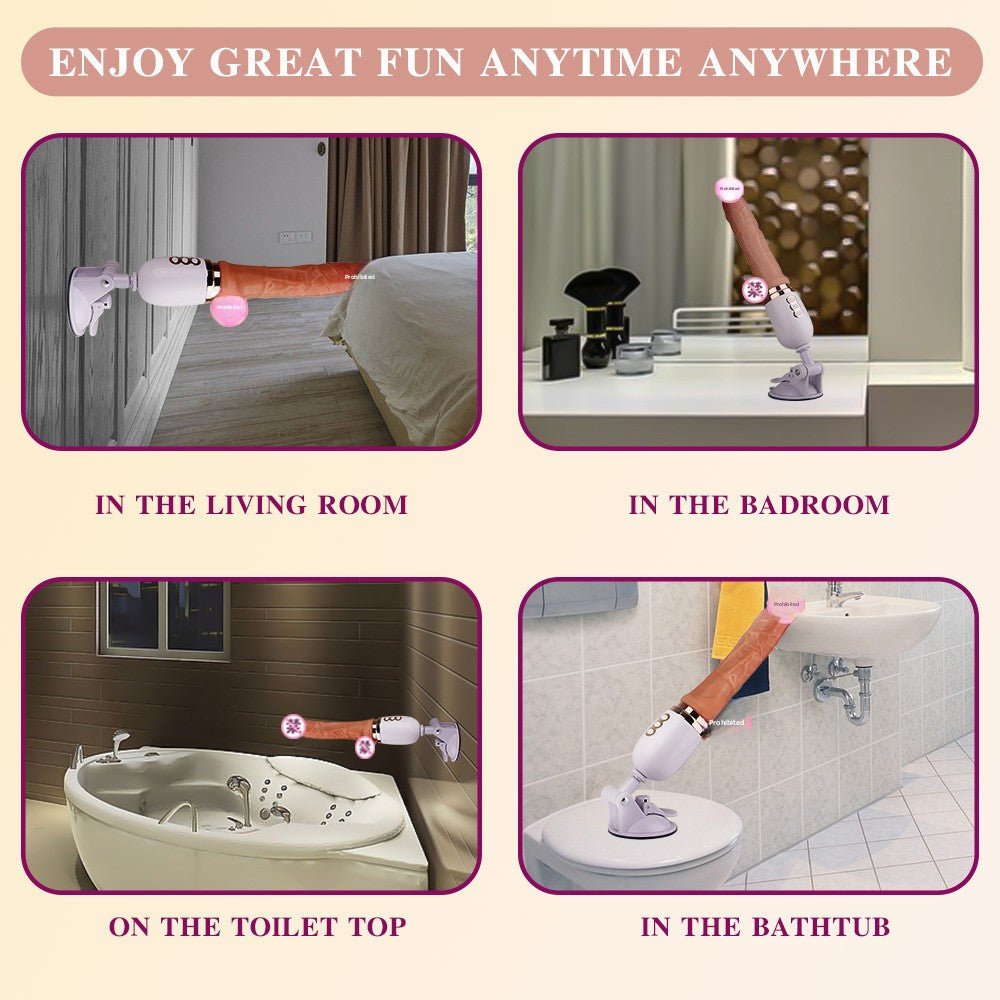 Automatic Thrusting Vibrator with Remote Control - EaseMode Wellness