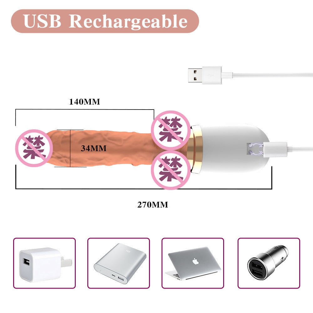 Automatic Thrusting Vibrator with Remote Control - EaseMode Wellness
