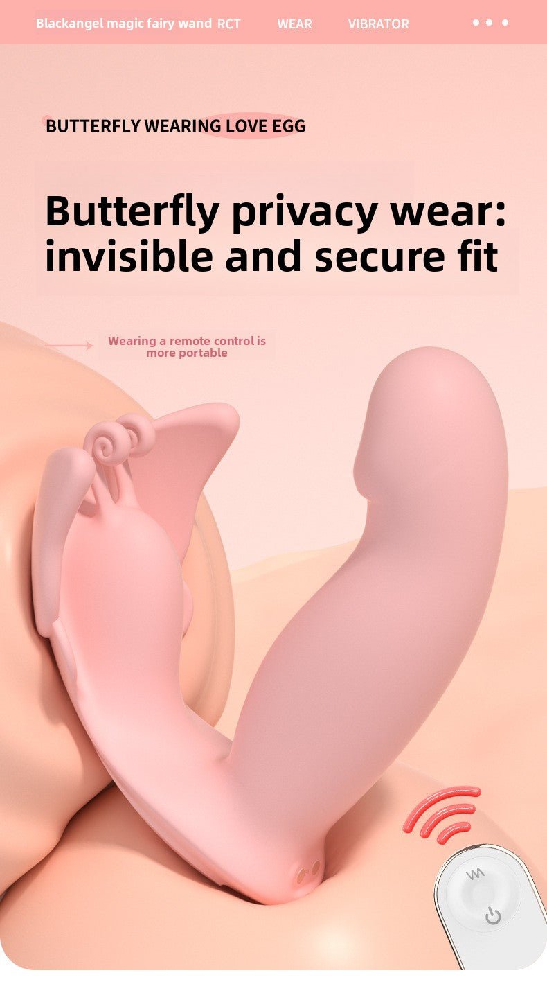 Butterfly Wearable Remote - Controlled Vibrating Egg - EaseMode Wellness
