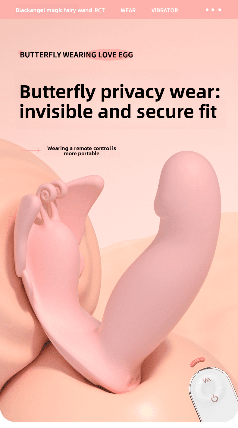 Butterfly Wearable Remote - Controlled Vibrating Egg - EaseMode Wellness
