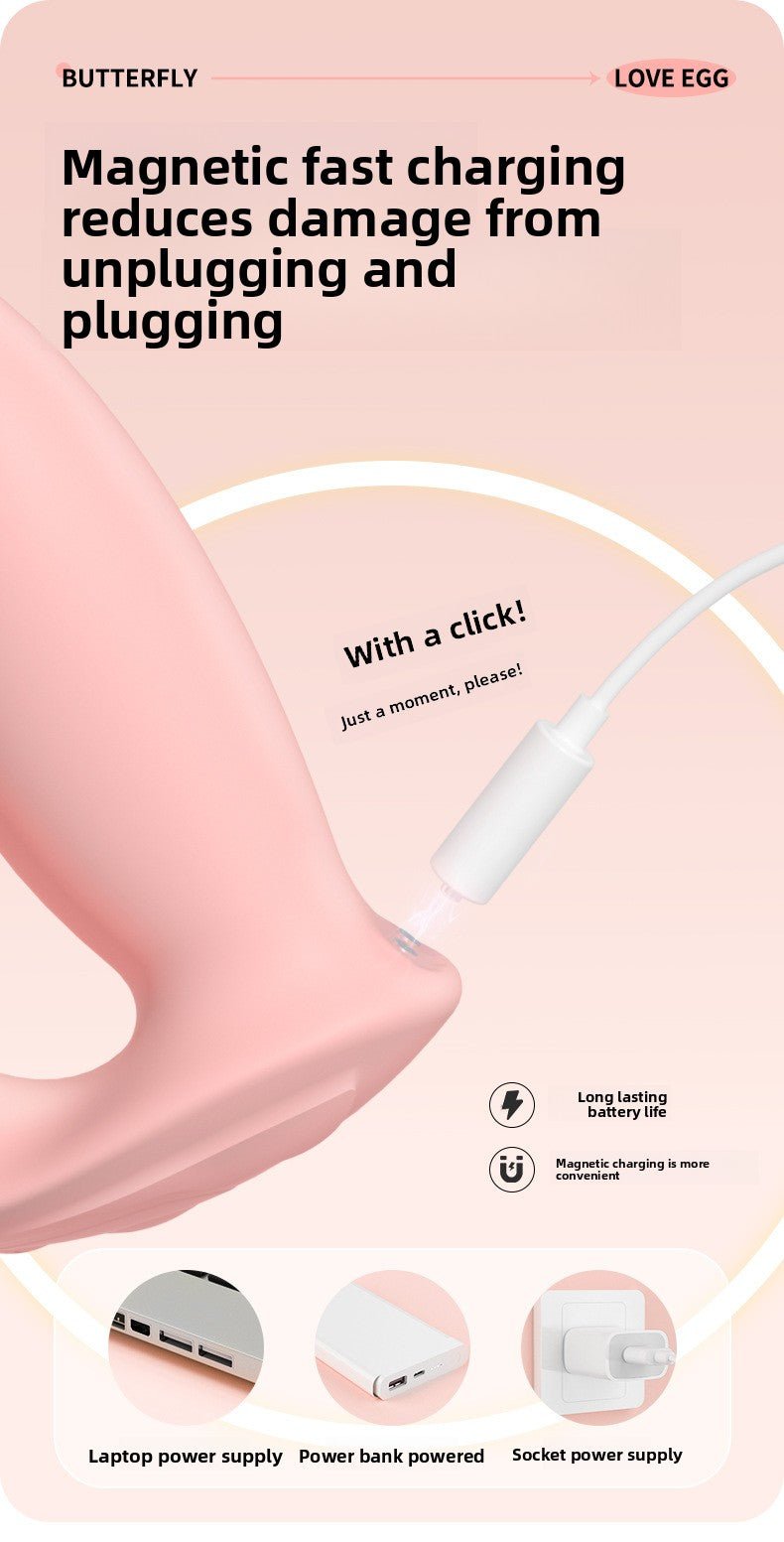 Butterfly Wearable Remote - Controlled Vibrating Egg - EaseMode Wellness