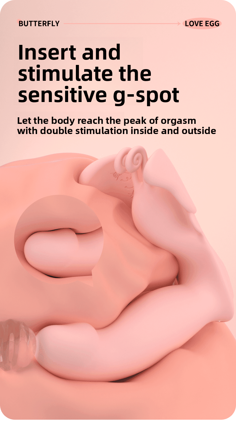 Butterfly Wearable Remote - Controlled Vibrating Egg - EaseMode Wellness