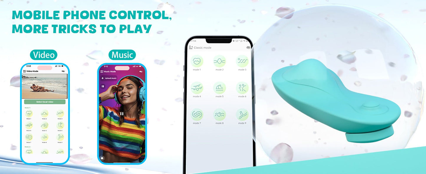 Couples Wearable Vibrator for Outdoor Use - EaseMode Wellness