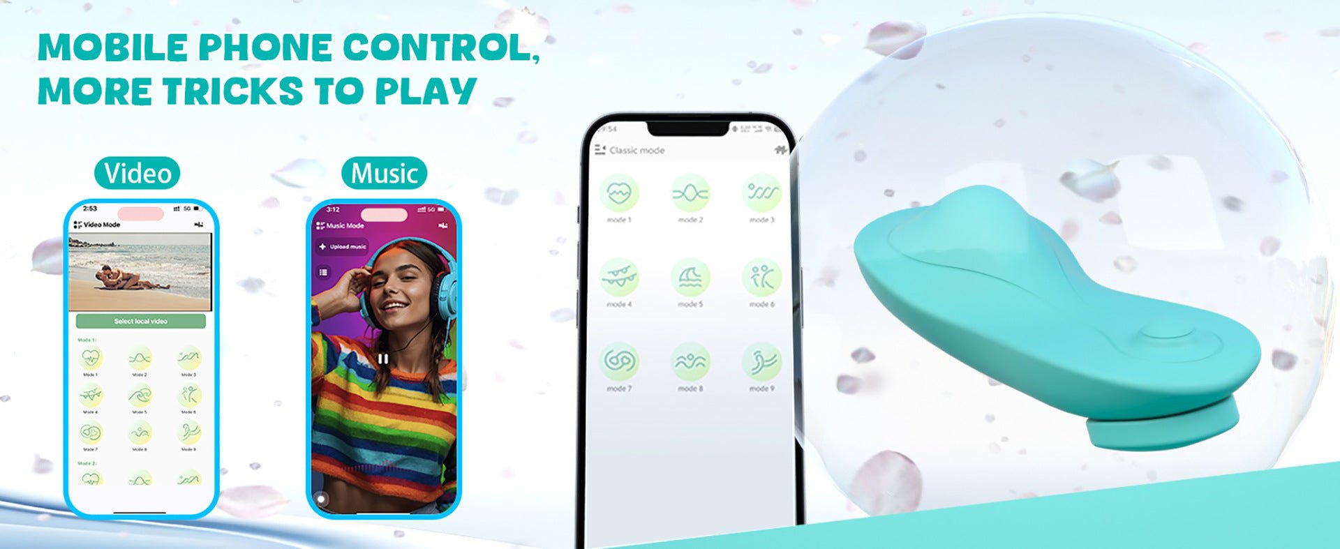 Couples Wearable Vibrator for Outdoor Use - EaseMode Wellness