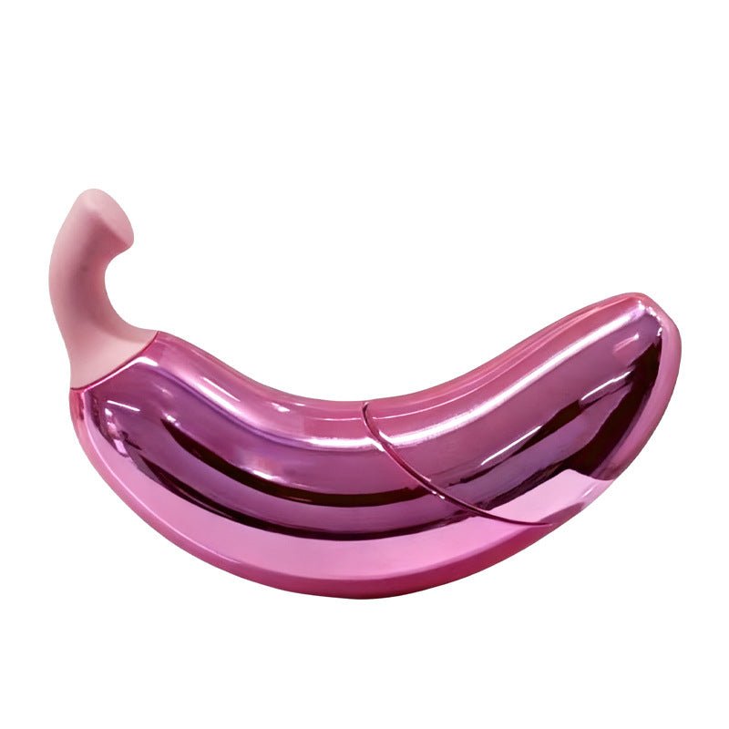 Discreet Banana Vibrator - 9 Modes with Suction - EaseMode Wellness