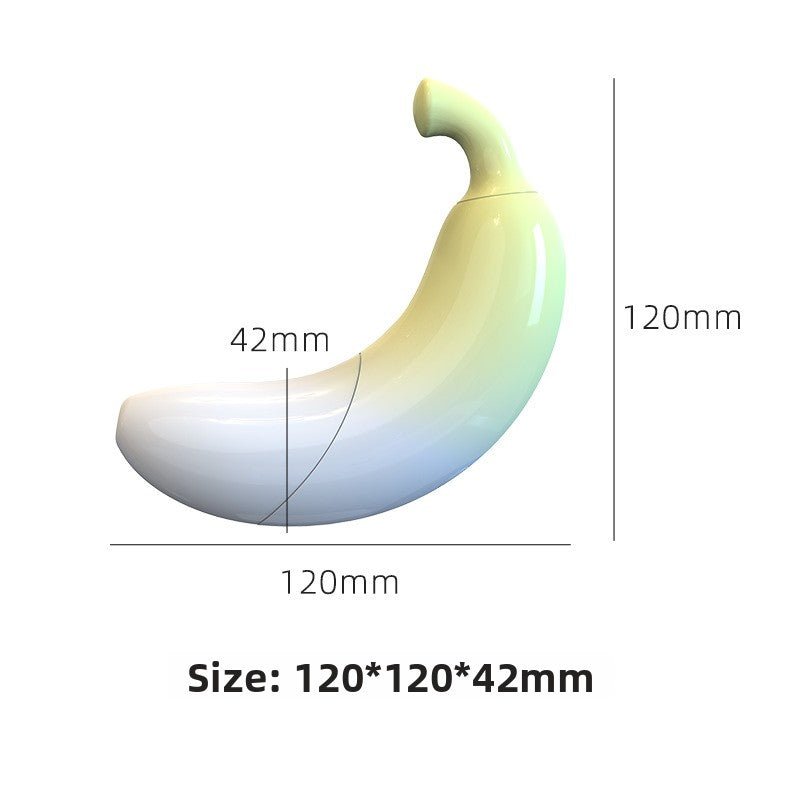 Discreet Banana Vibrator - 9 Modes with Suction - EaseMode Wellness