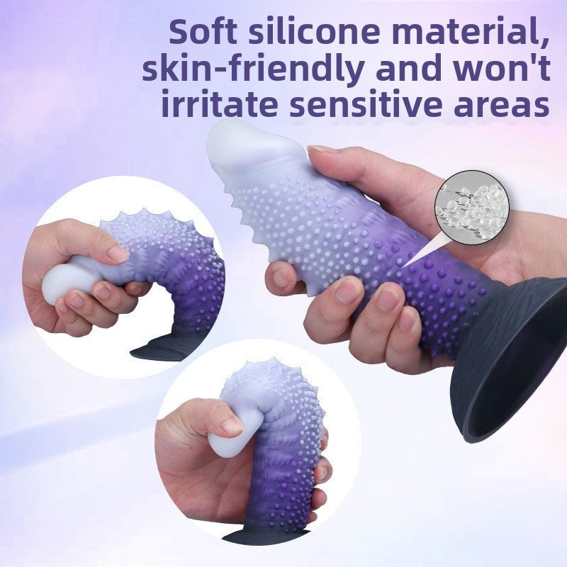 Eggless Penis for Female Masturbation - Thorny - Headed Gun Machine - EaseMode Wellness