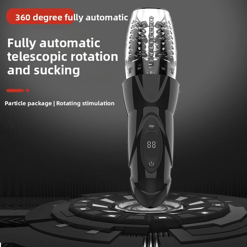 Electric 360° Rotating Male Masturbator by EaseMode - EaseMode Wellness