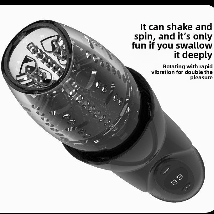 Electric 360° Rotating Male Masturbator by EaseMode - EaseMode Wellness