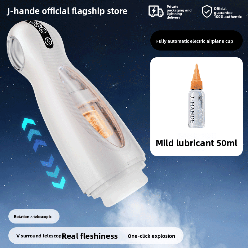 Electric Airplane Cup for Male Masturbation Pleasure - EaseMode Wellness