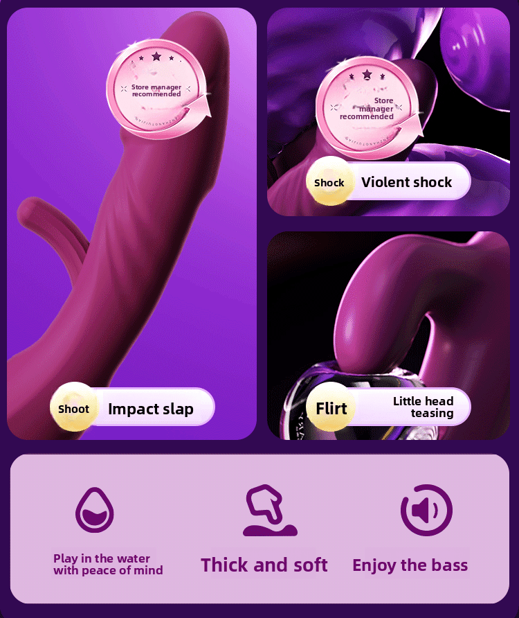 Electric Female Masturbation Device - Second Tide Stick - EaseMode Wellness