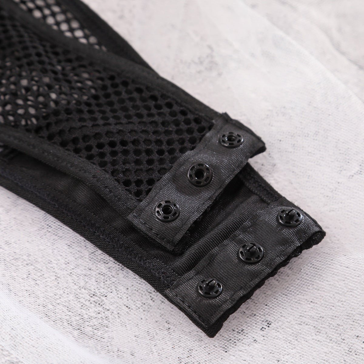 Fishnet Push - Up Jumpsuit for Slim Fit Styling - EaseMode Wellness