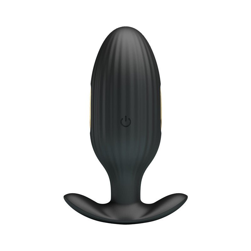 Golden Paladin Remote Control Anal Plug for Wellness - EaseMode Wellness