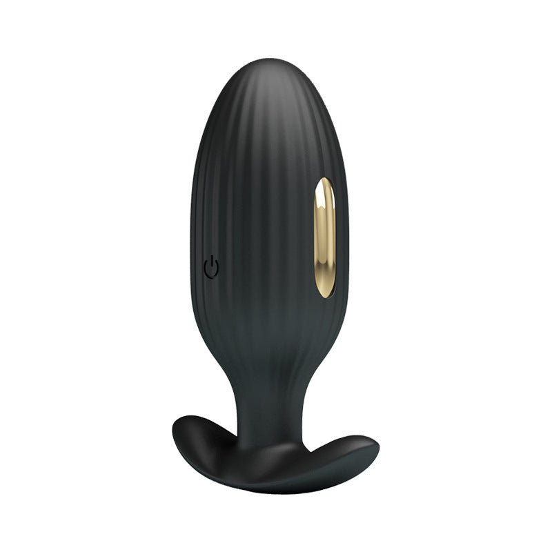 Golden Paladin Remote Control Anal Plug for Wellness - EaseMode Wellness