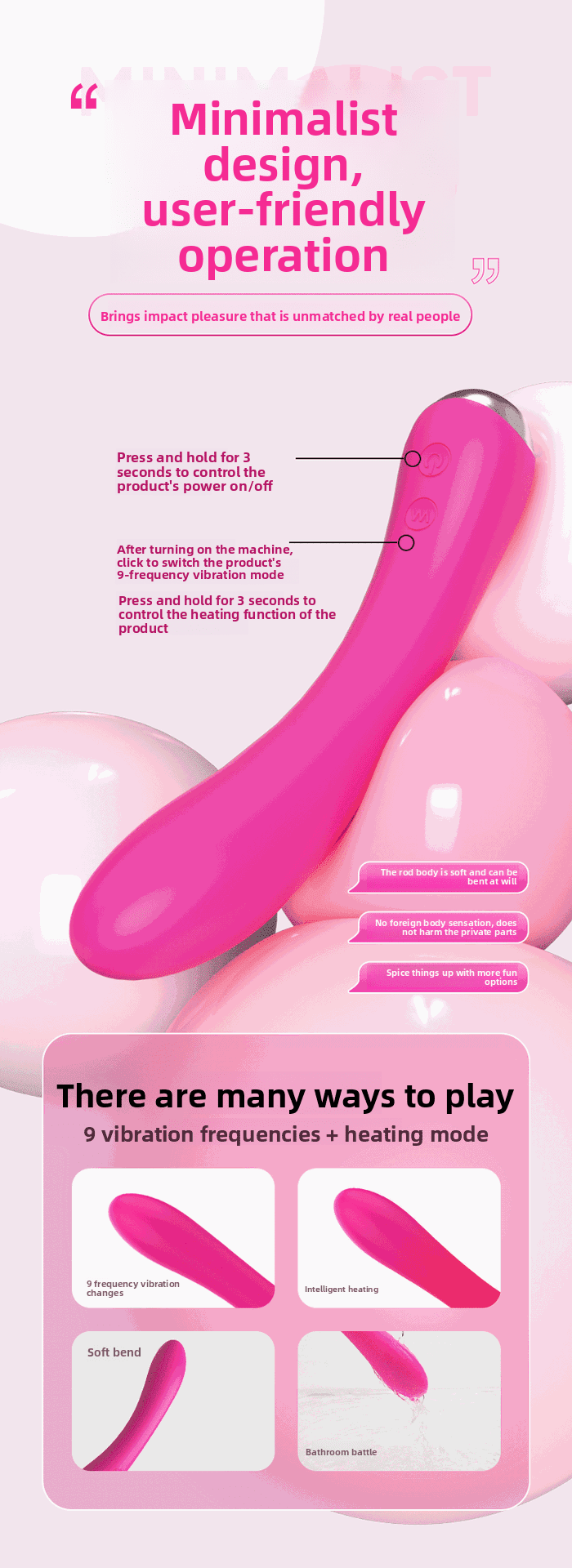 Heated Vibrator for Women - Enhance Your Pleasure - EaseMode Wellness