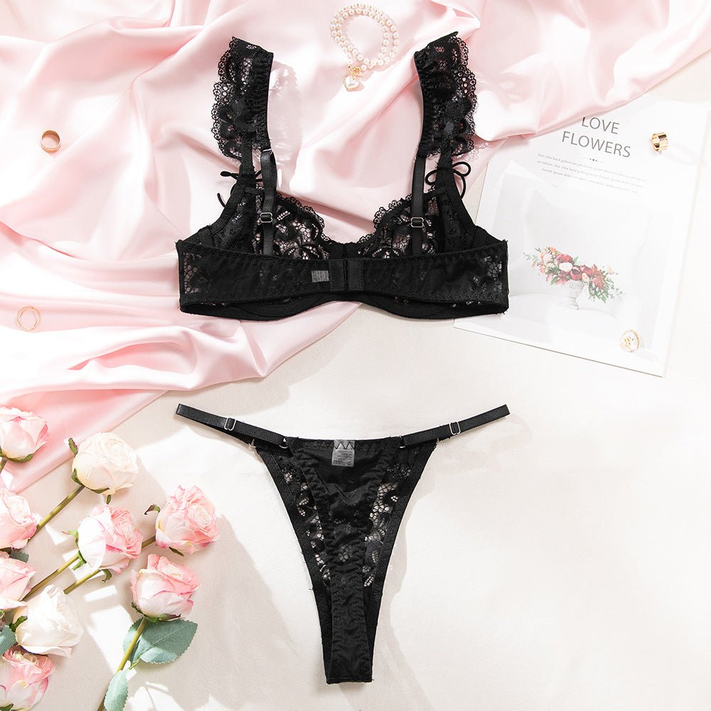 Lace Bra Underwear Set for Women - EaseMode Wellness