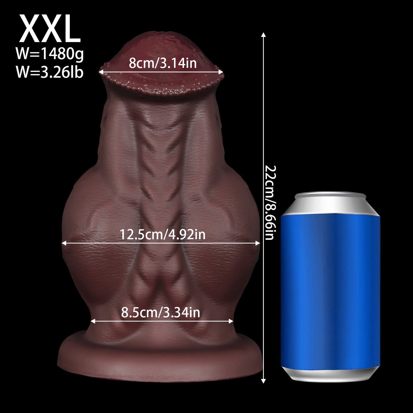 Large Muscle War Horse Anal Expansion Sex Products - EaseMode Wellness