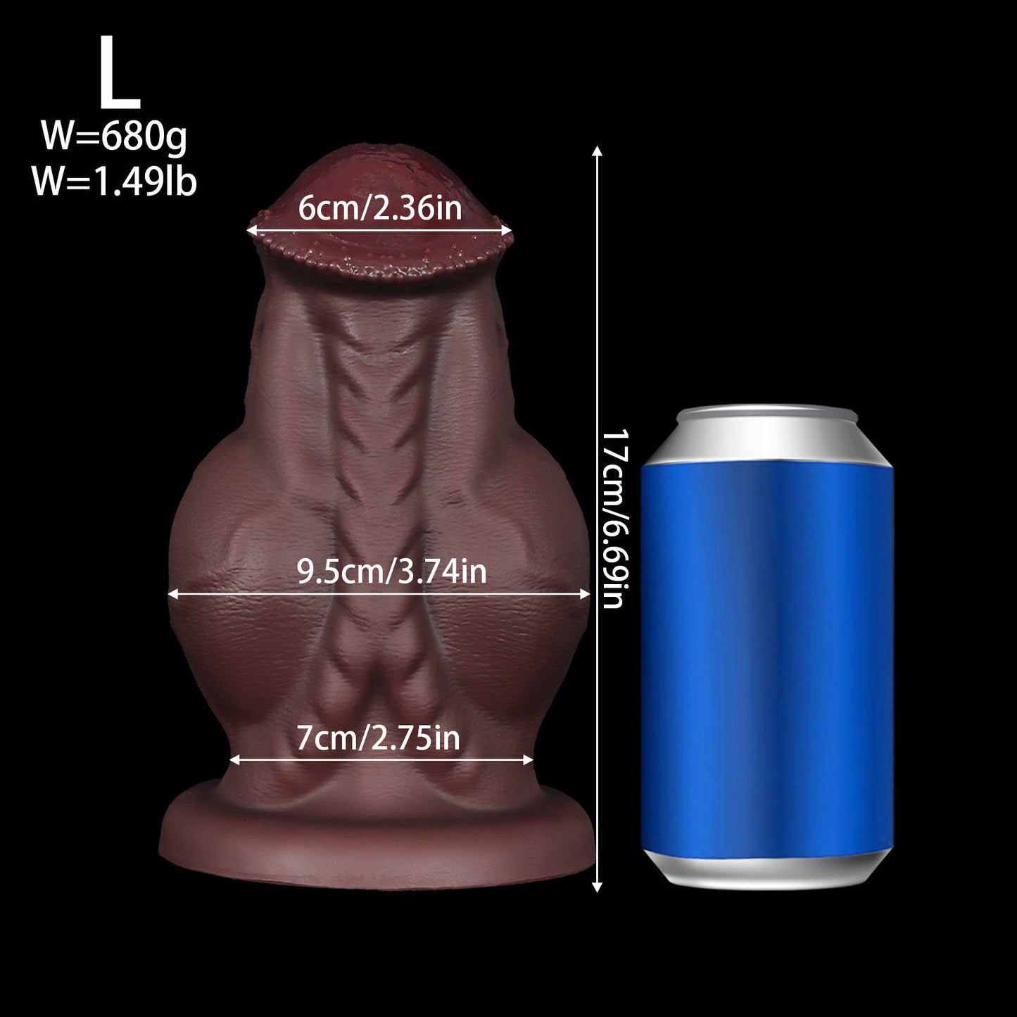 Large Muscle War Horse Anal Expansion Sex Products - EaseMode Wellness