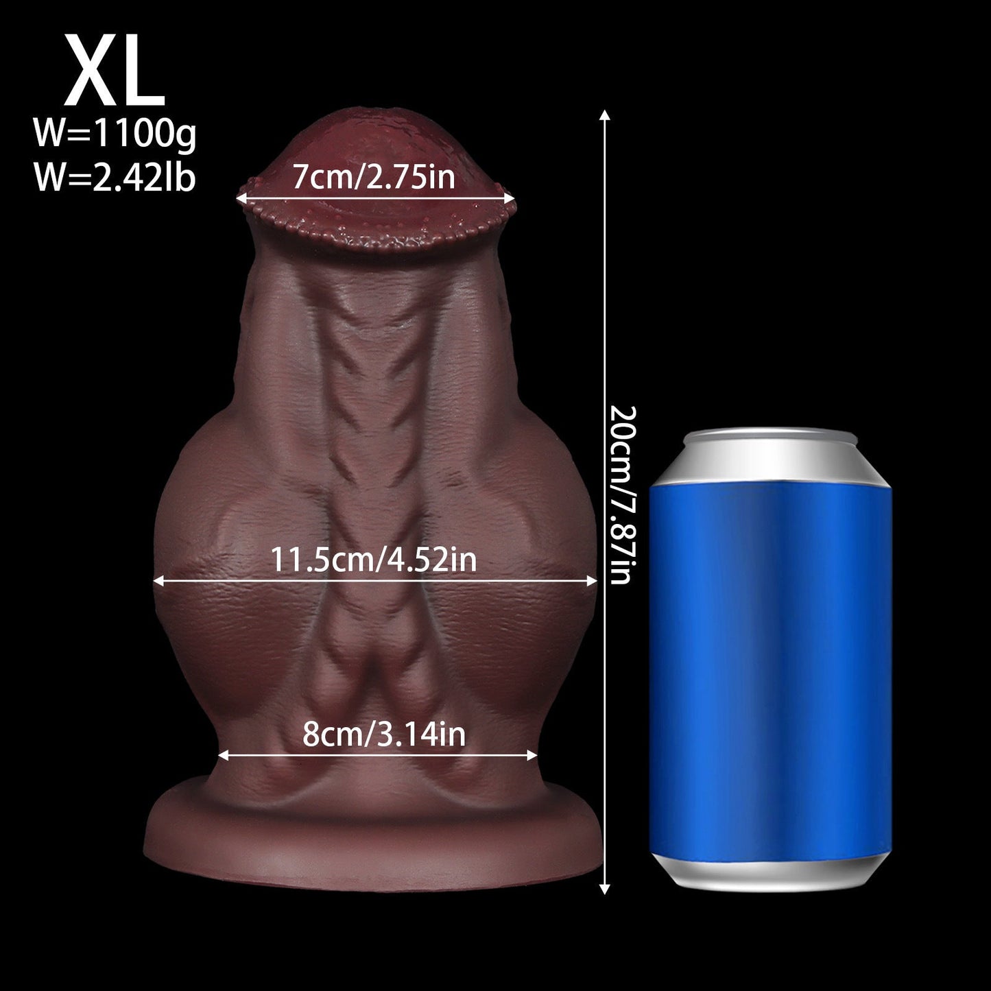 Large Muscle War Horse Anal Expansion Sex Products - EaseMode Wellness