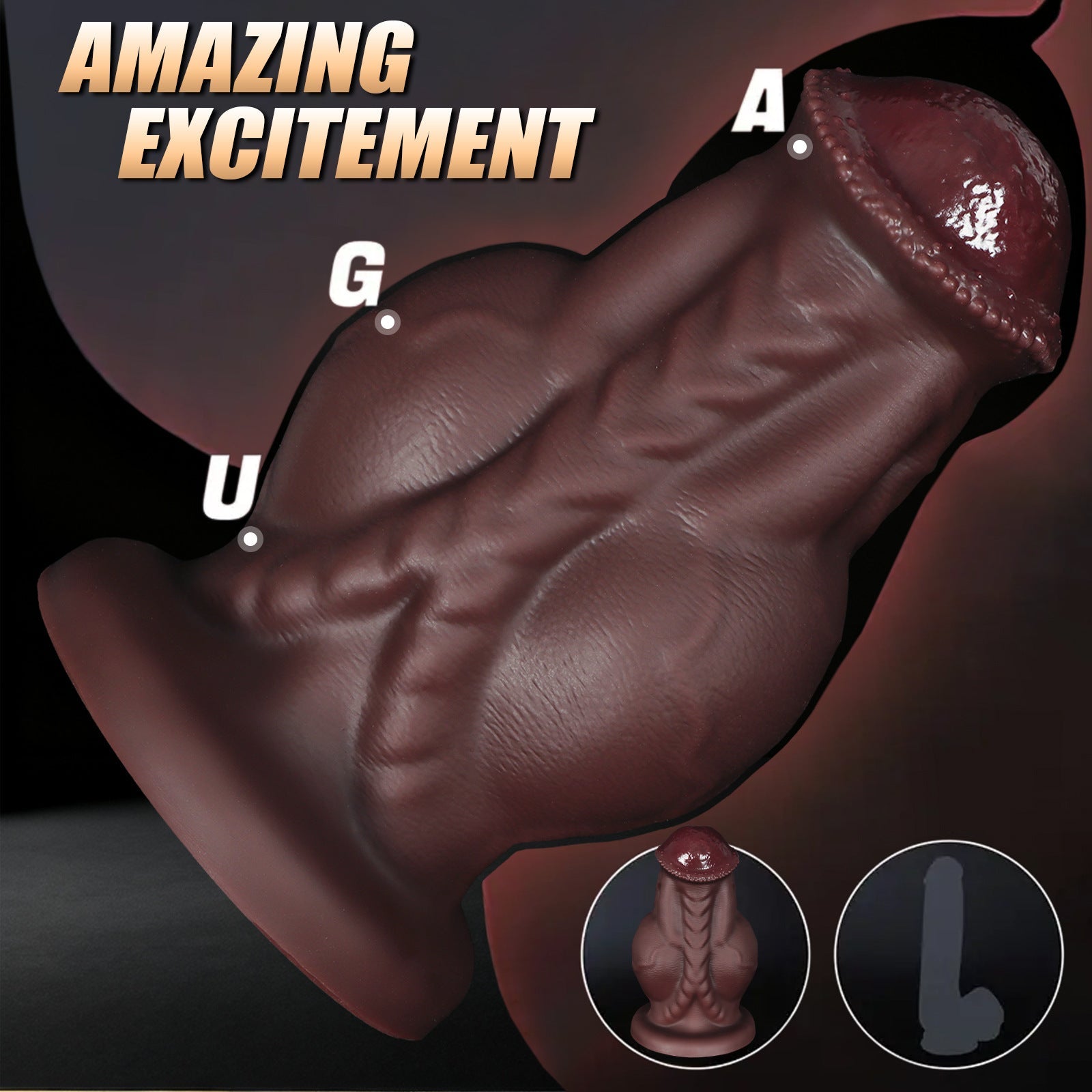Large Muscle War Horse Anal Expansion Sex Products - EaseMode Wellness