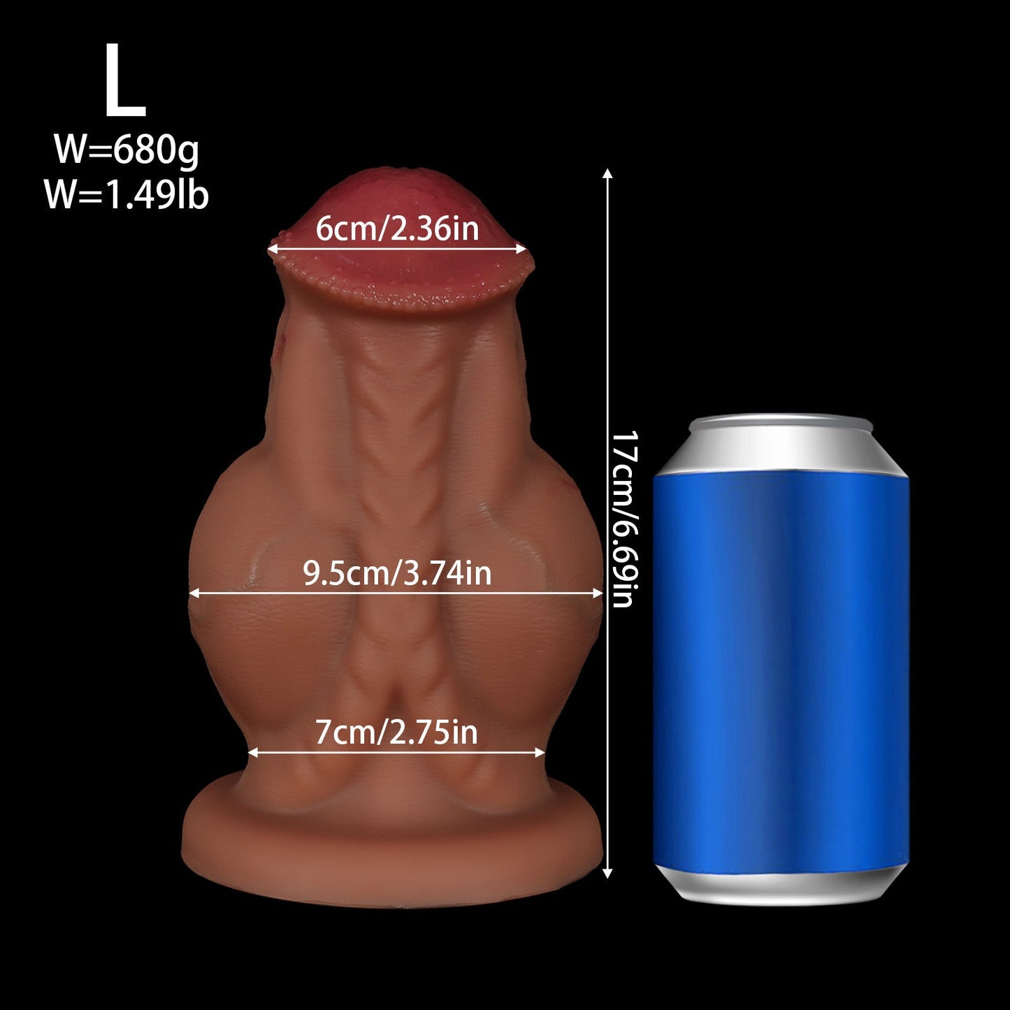 Large Muscle War Horse Anal Expansion Sex Products - EaseMode Wellness