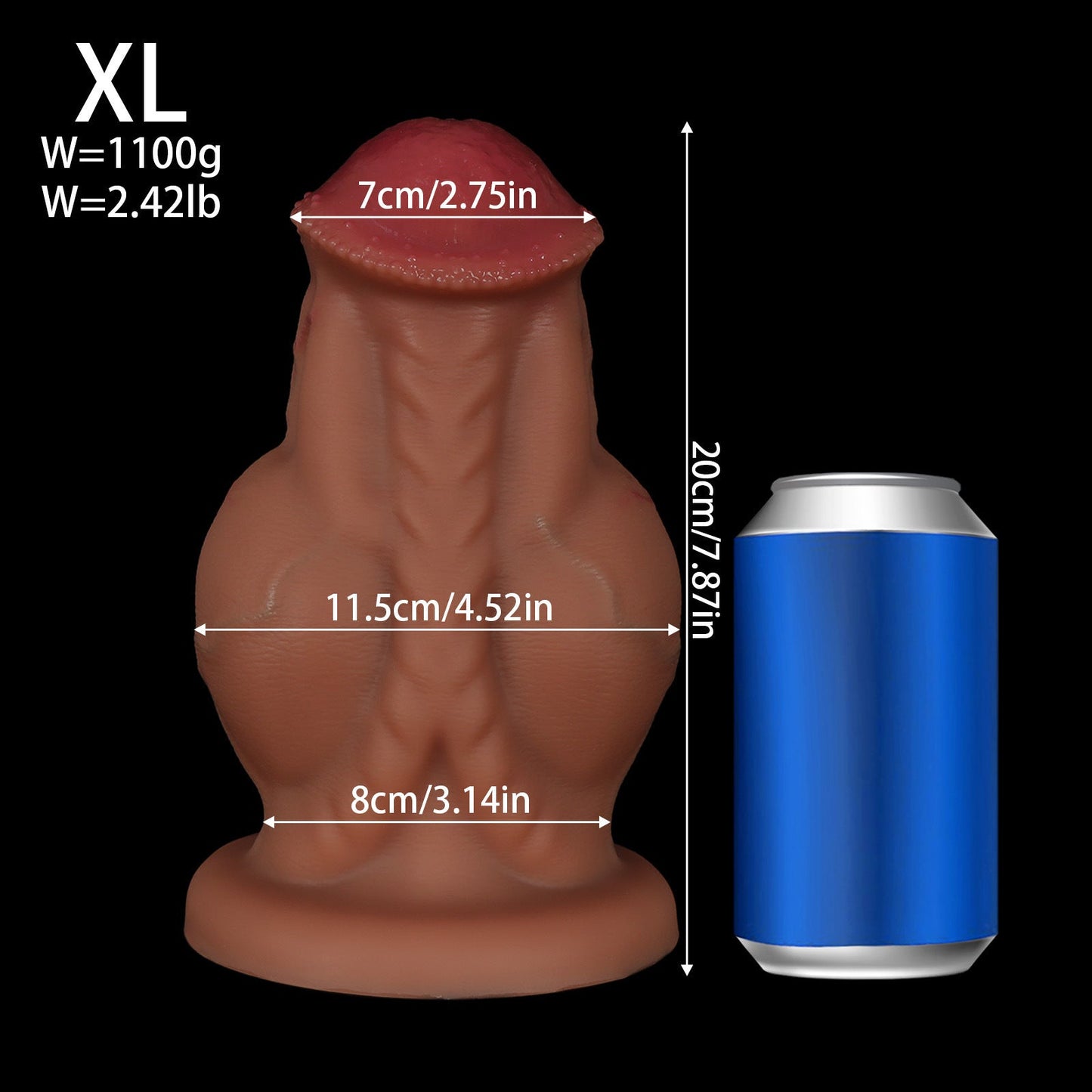 Large Muscle War Horse Anal Expansion Sex Products - EaseMode Wellness