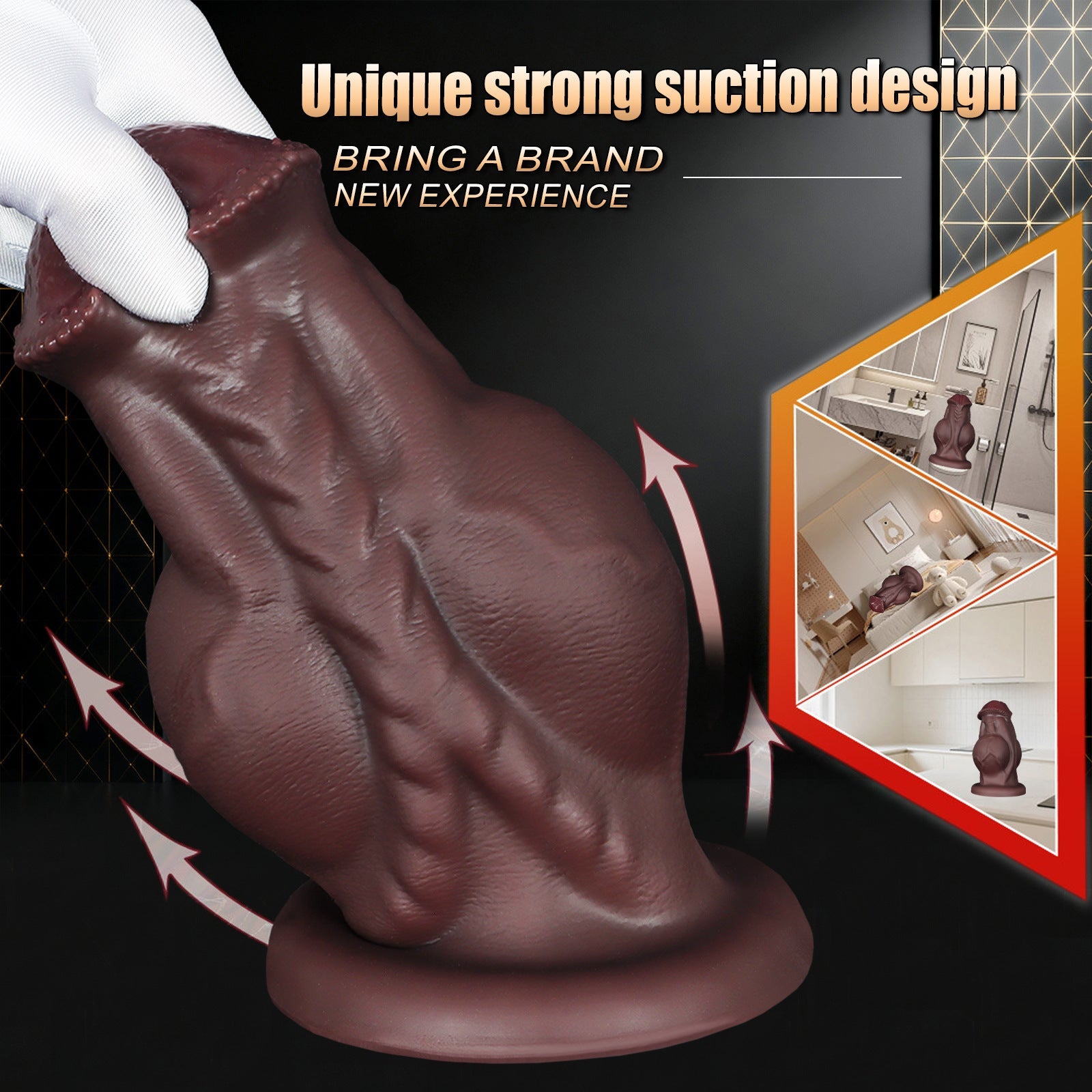 Large Muscle War Horse Anal Expansion Sex Products - EaseMode Wellness