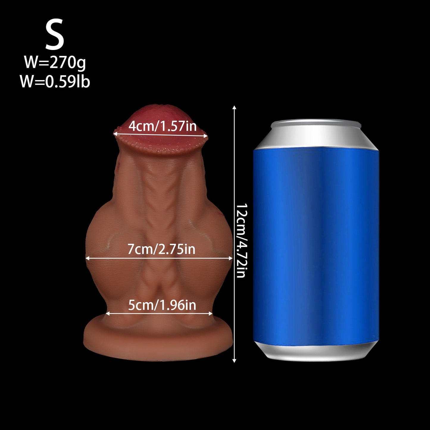 Large Muscle War Horse Anal Expansion Sex Products - EaseMode Wellness