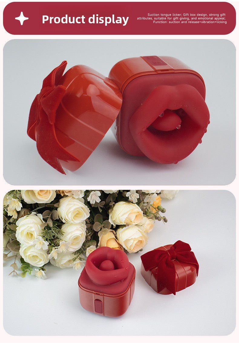 Luxury Tongue Vibrator Gift Set Edition - EaseMode Wellness