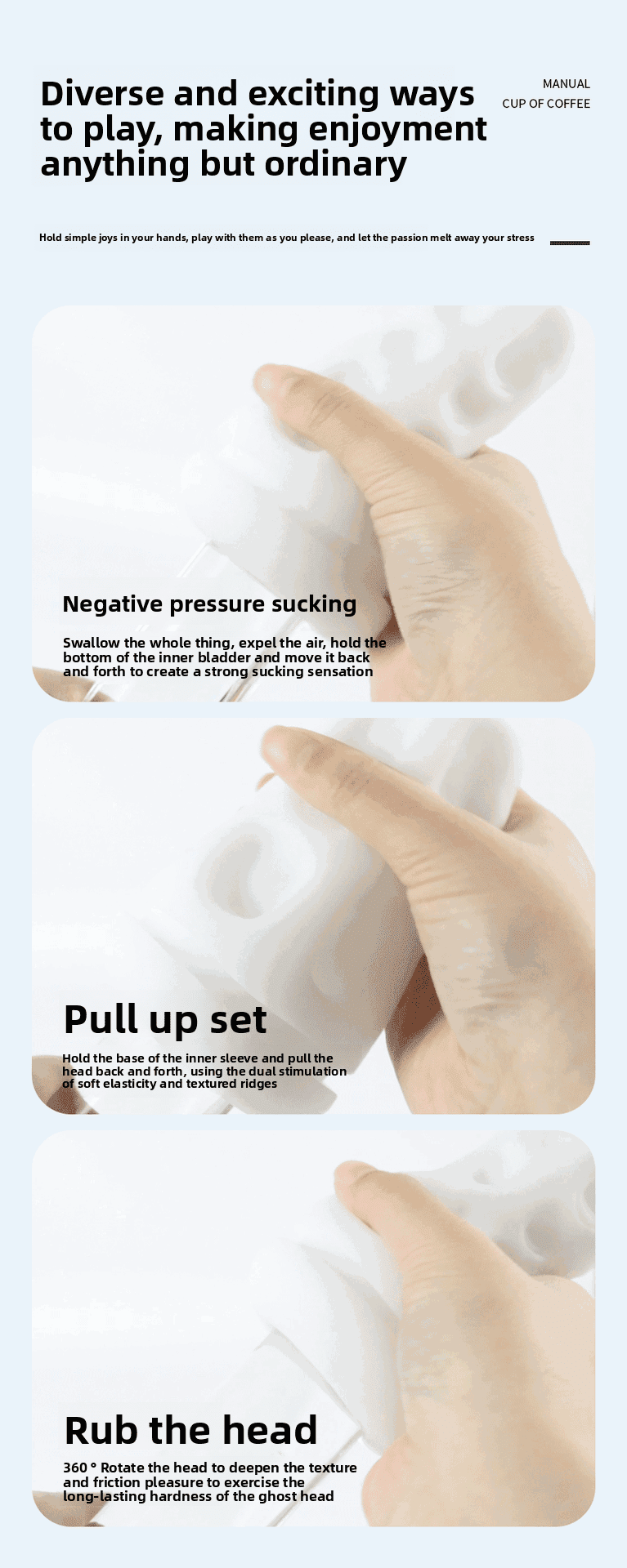 Male Masturbator Cup for Discreet Pleasure - EaseMode Wellness