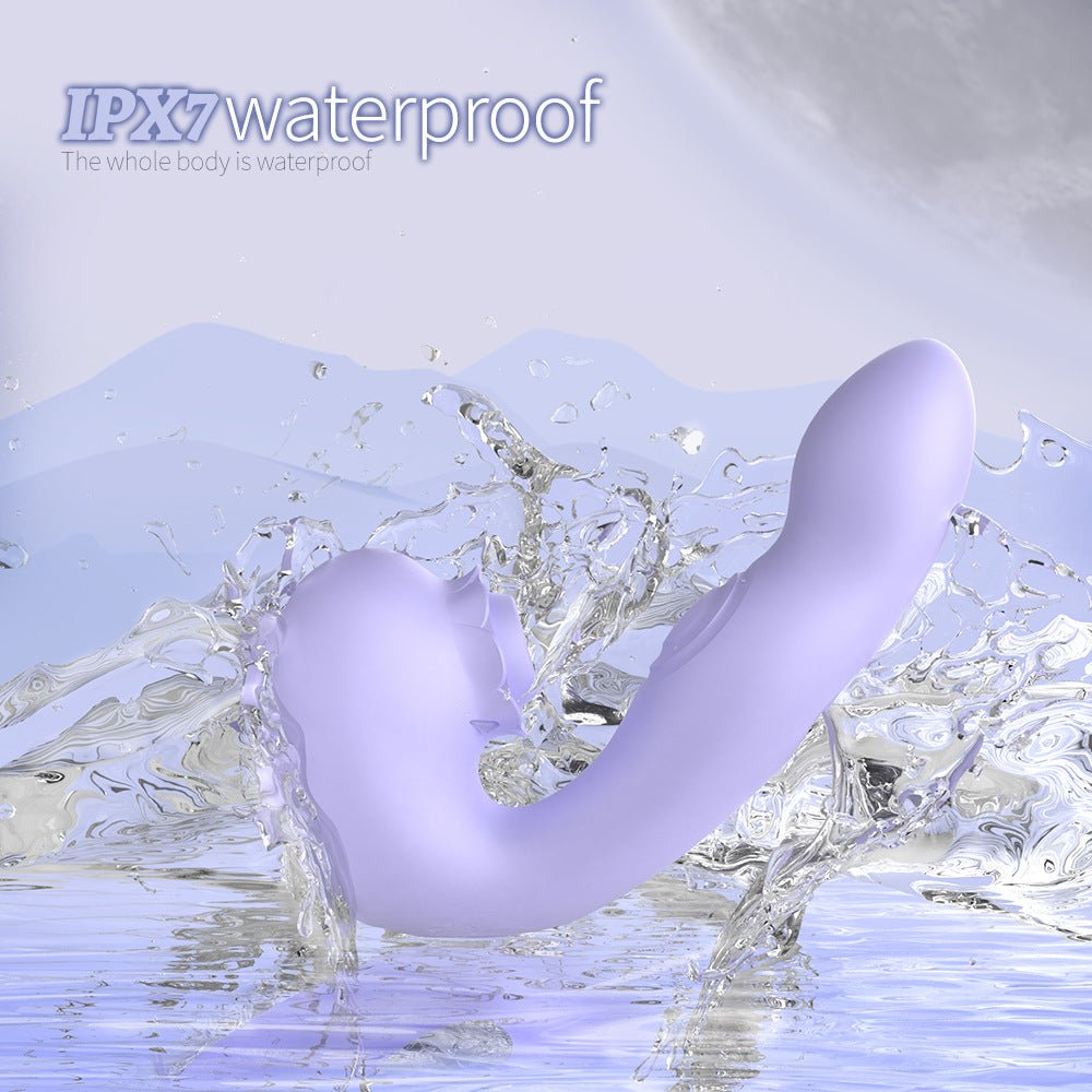 Multi - Function Vibrator with Suction & Thrusting - EaseMode Wellness