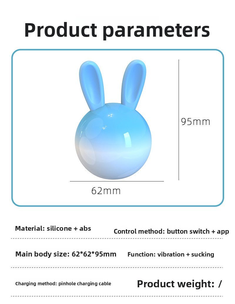 Pearl Rabbit Vibrating Egg - App Remote Control - EaseMode Wellness